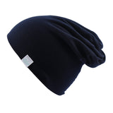 Fashion Cute Solid Knitted Cotton Hats For Newborn Baby Children Autumn Winter Warm Earmuffs Colorful Crown Caps Skullies