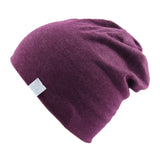 Fashion Cute Solid Knitted Cotton Hats For Newborn Baby Children Autumn Winter Warm Earmuffs Colorful Crown Caps Skullies