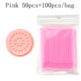 Wholesale Glue Gasket Eyelash glue holder Adhesive Pallet Eyelash Extension glue pads stand on eyelash plastic makeup tools