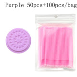 Wholesale Glue Gasket Eyelash glue holder Adhesive Pallet Eyelash Extension glue pads stand on eyelash plastic makeup tools