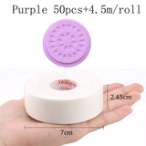 Wholesale Glue Gasket Eyelash glue holder Adhesive Pallet Eyelash Extension glue pads stand on eyelash plastic makeup tools