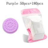 Wholesale Glue Gasket Eyelash glue holder Adhesive Pallet Eyelash Extension glue pads stand on eyelash plastic makeup tools