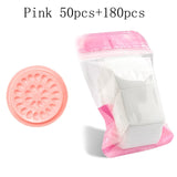 Wholesale Glue Gasket Eyelash glue holder Adhesive Pallet Eyelash Extension glue pads stand on eyelash plastic makeup tools