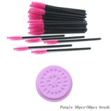 Wholesale Glue Gasket Eyelash glue holder Adhesive Pallet Eyelash Extension glue pads stand on eyelash plastic makeup tools