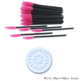 Wholesale Glue Gasket Eyelash glue holder Adhesive Pallet Eyelash Extension glue pads stand on eyelash plastic makeup tools