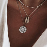 IPARAM Fashion New Star Multi-layer Women Necklaces 2020 Classic Gold Chain Pendant Necklace For Women Jewelry Gift