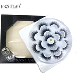 HBZGTLAD New 7 pairs natural false eyelashes fake lashes long makeup 3d mink lashes eyelash extension mink eyelashes for beauty