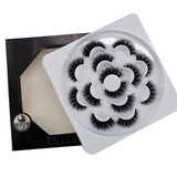 HBZGTLAD New 7 pairs natural false eyelashes fake lashes long makeup 3d mink lashes eyelash extension mink eyelashes for beauty