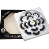 HBZGTLAD New 7 pairs natural false eyelashes fake lashes long makeup 3d mink lashes eyelash extension mink eyelashes for beauty