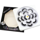 HBZGTLAD New 7 pairs natural false eyelashes fake lashes long makeup 3d mink lashes eyelash extension mink eyelashes for beauty