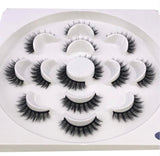 HBZGTLAD New 7 pairs natural false eyelashes fake lashes long makeup 3d mink lashes eyelash extension mink eyelashes for beauty
