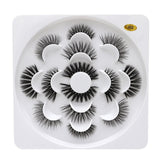 HBZGTLAD New 7 pairs natural false eyelashes fake lashes long makeup 3d mink lashes eyelash extension mink eyelashes for beauty