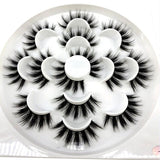 HBZGTLAD New 7 pairs natural false eyelashes fake lashes long makeup 3d mink lashes eyelash extension mink eyelashes for beauty