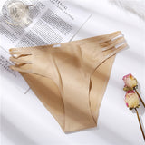 Sexy Briefs Seamless Panties Women Underwear Panties for Girls Women's Underpants  Solid Soft Lingerie One-piece Solid Colour