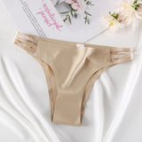 Sexy Briefs Seamless Panties Women Underwear Panties for Girls Women's Underpants  Solid Soft Lingerie One-piece Solid Colour