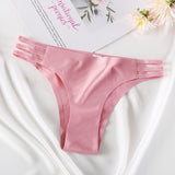 Sexy Briefs Seamless Panties Women Underwear Panties for Girls Women's Underpants  Solid Soft Lingerie One-piece Solid Colour