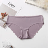 Sexy Briefs Seamless Panties Women Underwear Panties for Girls Women's Underpants  Solid Soft Lingerie One-piece Solid Colour