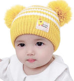 Winter Warm Baby Hats 4 colors Infant Toddlers Boys Girls Beanies&Beanies Pilot Caps Eargflap Hat baby Pilot Winter Warm Cap