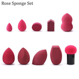 Makeup Sponge Concealer Smooth Cosmetic Powder Puff Cut Shape Foundation Water Drop Bevel Make Up Blender Tool