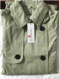 UK Brand new Fashion 2020 Fall /Autumn Casual Double breasted Simple Classic Long Trench coat with belt Chic Female windbreaker