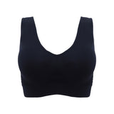 Bras For Women Plus Size Seamless Bra Cotton Breathable Underwear Wireless With Pads Push Up Bra Plus Size