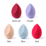 Makeup Sponge Concealer Smooth Cosmetic Powder Puff Cut Shape Foundation Water Drop Bevel Make Up Blender Tool