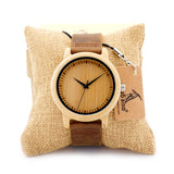 BOBO BIRD Timepieces Bamboo Couples Watches Lovers Handmade Natural Wood Luxury Wristwatches Ideal Gifts Items OEM Drop Shipping