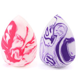 Makeup Sponge Marbling Water-drop Shape Foundation Concealer Sponge Mix Powder Cosmetic Puff Make Up Blender