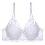 Lace Front Beauty Push Up Bra Women's Underwear Sexy Female Brassiere Lingerie Bralette for Women Lace Floral Back Closure Bras
