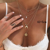 2020 New Female Fashion Crystal Heart Necklace Pendant Short Gold Chain Necklace Pendant Necklace Charm Gifts Girlfriends Gift