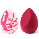 Makeup Sponge Marbling Water-drop Shape Foundation Concealer Sponge Mix Powder Cosmetic Puff Make Up Blender