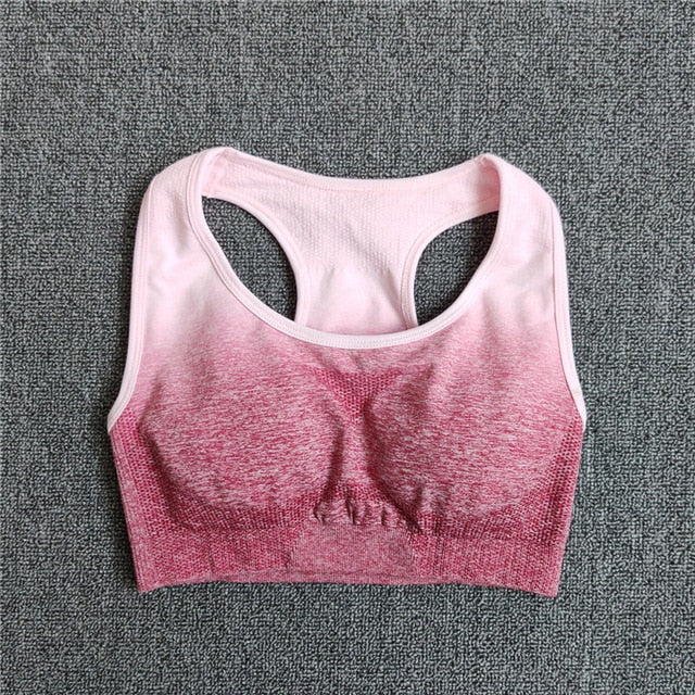 SVOKOR Seamless Yoga Set Sport Wear Women Gym Workout Fitness Clothing Female Sport Suit High Waist Legging Sports Bra Set