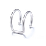 Modyle 5Pcs/Set 2019 fashion Ear Cuffs Gold Leaf Ear Cuff Clip Earrings for women Climbers No Piercing Fake Cartilage Earring