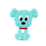 Keep&Grow 1pcs Baby Animal Silicone Teethers Dog Dinosaur Koala Baby Teething Product Accessories For Pacifier Chains BPA Free