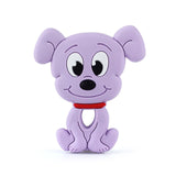 Keep&Grow 1pcs Baby Animal Silicone Teethers Dog Dinosaur Koala Baby Teething Product Accessories For Pacifier Chains BPA Free