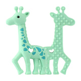 Keep&Grow 1pcs Baby Animal Silicone Teethers Dog Dinosaur Koala Baby Teething Product Accessories For Pacifier Chains BPA Free