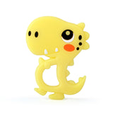 Keep&Grow 1pcs Baby Animal Silicone Teethers Dog Dinosaur Koala Baby Teething Product Accessories For Pacifier Chains BPA Free
