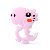 Keep&Grow 1pcs Baby Animal Silicone Teethers Dog Dinosaur Koala Baby Teething Product Accessories For Pacifier Chains BPA Free