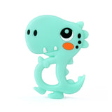 Keep&Grow 1pcs Baby Animal Silicone Teethers Dog Dinosaur Koala Baby Teething Product Accessories For Pacifier Chains BPA Free