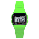 Pink Children Digital Watches Silicone Strap Boys Girls Electronic Watch Chronograph Alarm Cute Students LED Clock Montre Enfant
