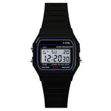 Pink Children Digital Watches Silicone Strap Boys Girls Electronic Watch Chronograph Alarm Cute Students LED Clock Montre Enfant