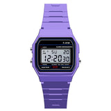 Pink Children Digital Watches Silicone Strap Boys Girls Electronic Watch Chronograph Alarm Cute Students LED Clock Montre Enfant