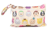 Waterproof Reusable Wet Bag For Nursing Menstrual Pad Baby Cloth Diaper Nappy Travel Wetbag Maternity Diaper Bag 30*36 15*22.5cm