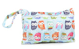 Waterproof Reusable Wet Bag For Nursing Menstrual Pad Baby Cloth Diaper Nappy Travel Wetbag Maternity Diaper Bag 30*36 15*22.5cm