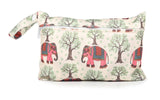 Waterproof Reusable Wet Bag For Nursing Menstrual Pad Baby Cloth Diaper Nappy Travel Wetbag Maternity Diaper Bag 30*36 15*22.5cm