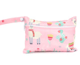 Waterproof Reusable Wet Bag For Nursing Menstrual Pad Baby Cloth Diaper Nappy Travel Wetbag Maternity Diaper Bag 30*36 15*22.5cm