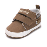 Infant Babies Boy Girl Shoes Sole Soft Canvas Solid Footwear For Newborns Toddler Crib Moccasins 4 Colors Available