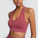 seamless hyperflex workout set sport leggings and top set yoga outfits for women sportswear athletic clothes gym sets 2 piece