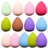 Water Drop Shape Makeup Puff Multiple Colors Cosmetic Smooth Powder Beauty Basic Products Sponge Clean Makeup Tool MZS1004