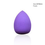 Water Drop Shape Makeup Puff Multiple Colors Cosmetic Smooth Powder Beauty Basic Products Sponge Clean Makeup Tool MZS1004